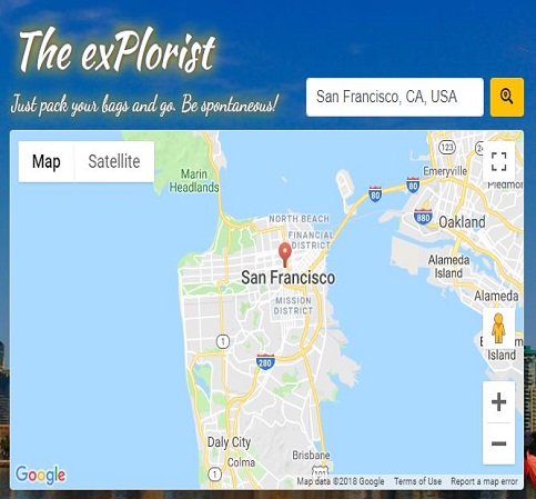 A link to a project